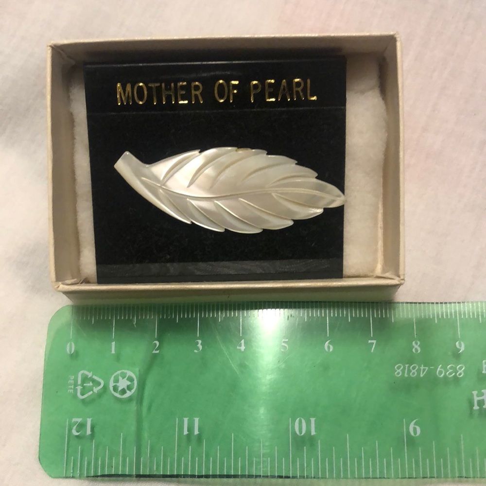 Vintage Mother of Pearl Brooch